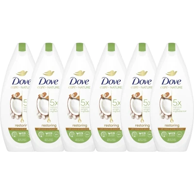 Afbeelding van 6x Dove Restoring Ritual Douchegel 225ml kopen? Nu in de aanbieding bij