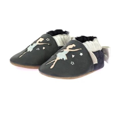 Afbeelding van Robeez BALLET DREAMY, Mariene babyschoenen, 19/20 EU, Marineblauw, EU