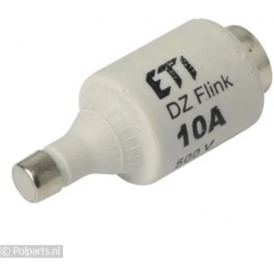 Afbeelding van Q Link Zekering 10A Snel rood 10 Ampere 500V 5 Stuks 5510102