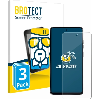 Afbeelding van BROTECT Glas Screen Protector voor Motorola Moto G24 Power (3 Stuks) Schermbeschermer [9H Hardheid, Beschermglas Folie niet Gehard Glas]