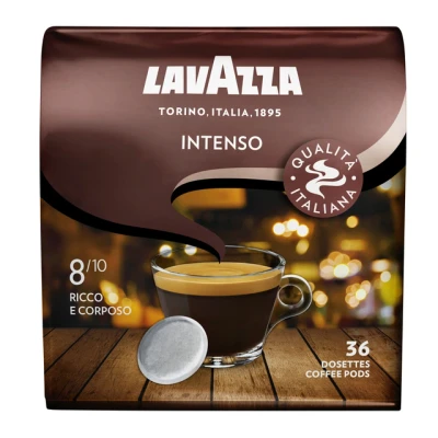 Afbeelding van Koffiepads Lavazza espresso Intenso 36 stuks