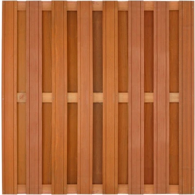 Afbeelding van Intergard Schutting hardhout tuinscherm 180x180cm (15pl.)
