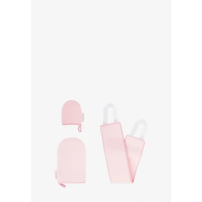 Afbeelding van Brushworks TAN Applicator SET Bad &amp; bodyset, Dames, Maat: One Size, Pink