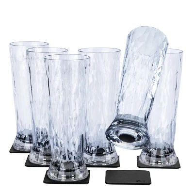 Afbeelding van Silwy Reusable Magnetische Bierglazen 0,5L (set a 2)
