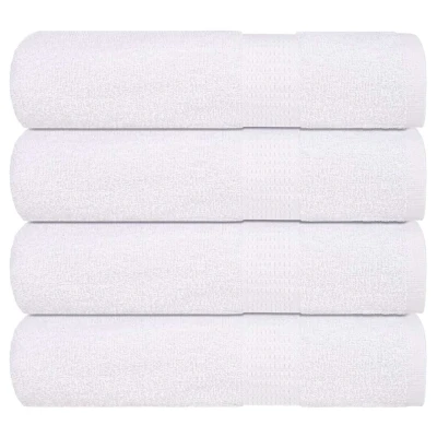 Afbeelding van vidaXL Douchehanddoeken 4 st 70x140 cm 360 g/m² 100% katoen wit