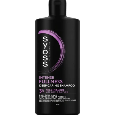Afbeelding van Syoss Intense Fullness Deep Caring Shampoo 3% Niacinamide