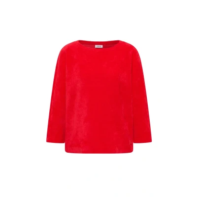 Afbeelding van Cecil CORD Longsleeve, Dames, Maat: Medium, Rot