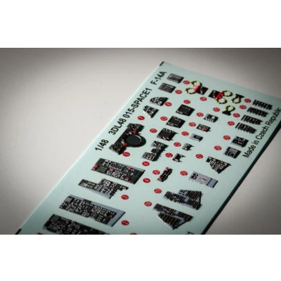 Afbeelding van 1:48 Eduard 3DL48015 F 14A Space Tamiya Accessoires set