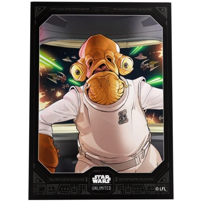 Afbeelding van Gamegenic Star Wars: Unlimited Art Sleeves: Admiral Ackbar (60 stuks)