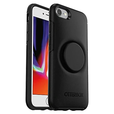 Afbeelding van Otterbox Pop Symmetry Backcover Apple iPhone 7, 8, SE (2. Generation), (3. Generation) Zwart