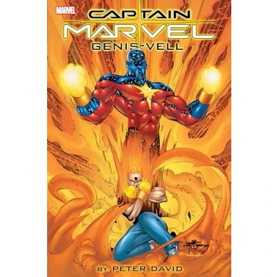 Afbeelding van CAPTAIN MARVEL GENIS VELL BY PETER DAVID OMNIBUS HC