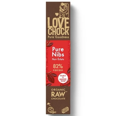 Afbeelding van Lovechock Puur Nibs 40 gram