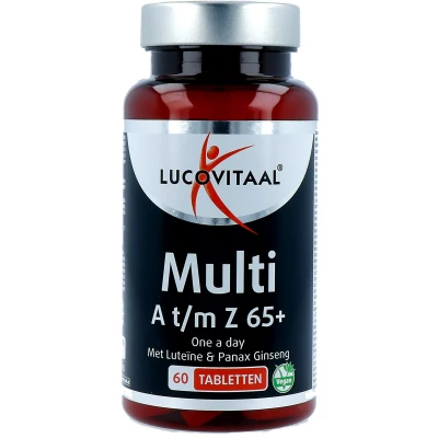 Afbeelding van Lucovitaal Multi A t/m Z 65+ Tabletten
