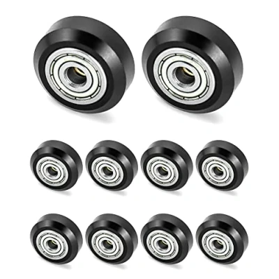 Afbeelding van QWORK 10 Stuks 3D printermodellen katrol, POM 625zz lineaire lager plastic voor CR10 / Ender 3 serie, Chiron, Tevo Tarantula printers