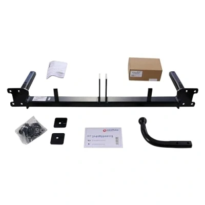 Afbeelding van Afneembare Westfalia trekhaak voor Astra H Caravan (BJ 10/2004 11/2010) in een set met 13 polige voertuigspecifieke elektrische kit Starre AHK incl. E
