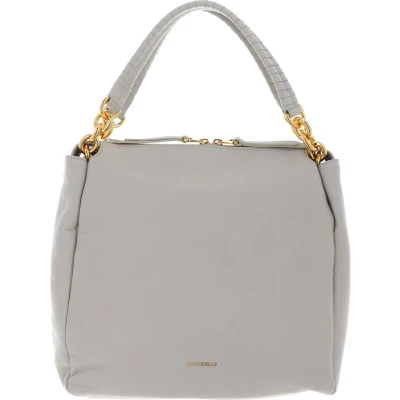 Afbeelding van Coccinelle Leren Handtas Schoudertas Maelody Handbag Gelso Kaki