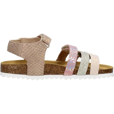 Afbeelding van Develab Sandalen voor kinderen, Maat: 31, Beige Veloursleer