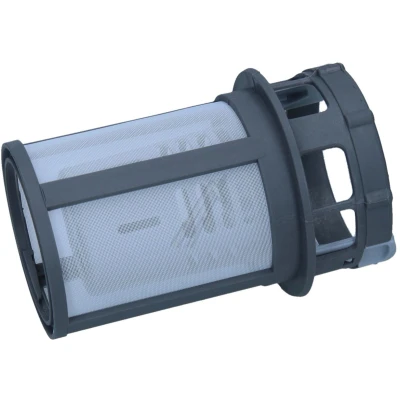 Afbeelding van Whirlpool Indesit 488000386682 zeef C00386682 ass. short microfilter ikea donker grijs