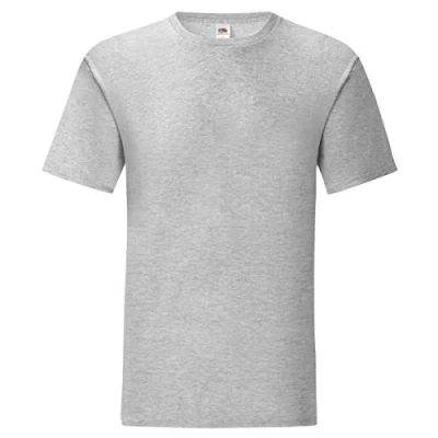 Afbeelding van Fruit of the Loom Iconic T, T shirt voor heren, multipack, 3 stuks, maat S 5XL, kleur: kobaltblauw, maat: M, M