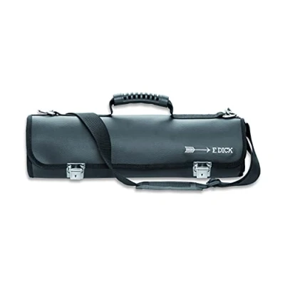 Afbeelding van F. DICK 81063010 Roltas zonder inhoud (tas ongevuld, met 12 vakken, generfd lederlook/kunstleer, messentas, afmetingen 75x48 cm)