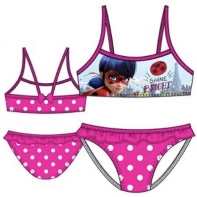 Afbeelding van Ladybug Miraculous bikini fushia Maat 104 / 4 jaar