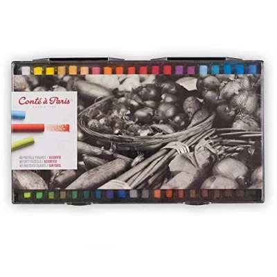 Afbeelding van Conté à Paris Soft pastels set 40