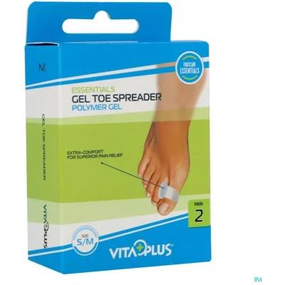 Afbeelding van Vitaplus Essentials Gel Toe Spreader maat S/M 2ST