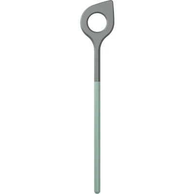 Afbeelding van Rosti NEW Optima Roerlepel met gat 31 x 5,5 1 cm Nordic green