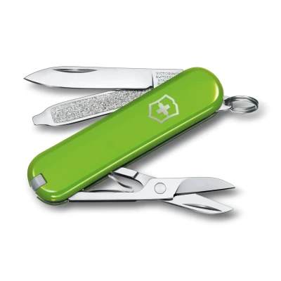 Afbeelding van Victorinox Classic SD zakmes Smashed Avocado 7 functies RVS
