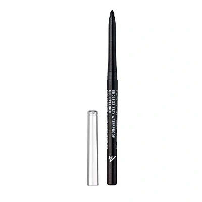 Afbeelding van Manhattan Endless Stay Waterproof, zwarte gel eyeliner met glitter en uittrekbare vulling zonder slijpen, kleur Starlit Black 007, 1 x 2,6 g