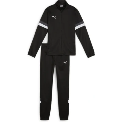 Afbeelding van Puma teamRISE Tracksuit Jr Unisex Trainingspak Black