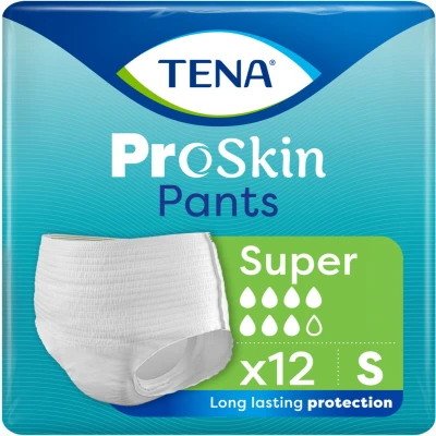 Afbeelding van 4x TENA Proskin Pants Super S 12 stuks