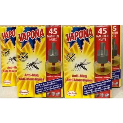 Afbeelding van Vapona anti muggenstekken 4 stuks 45 nachten per stuk