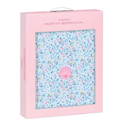 Afbeelding van Geschenkenset Vicky Martín Berrocal Paraíso Blauw Roze 2 Onderdelen