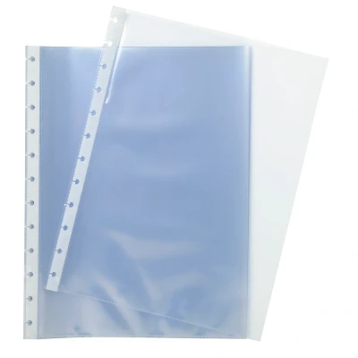 Afbeelding van Exacompta Ref. 86134E navulverpakking met 10 transparante hoezen voor A4 formaat