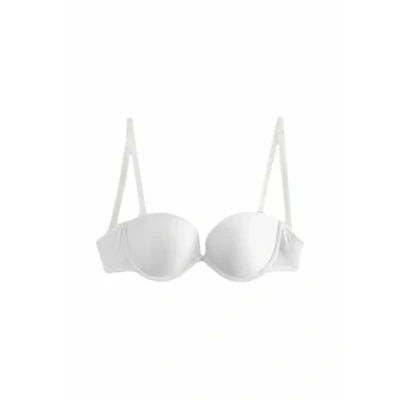 Afbeelding van Next Clear BACK Strapless BH, Dames, Maat: 80xC, White