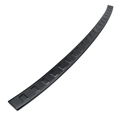 Afbeelding van tuning art L464 Roestvrijstalen Achterbumperprotector voor Seat Tarraco SUV 2018 gepoedercoat, Kleur:Zwart gepoedercoat