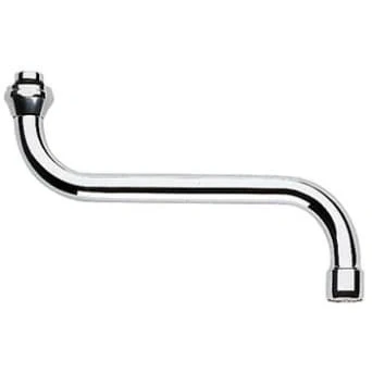 Afbeelding van Grohe onderuitloop 200 mm met straalregelaar