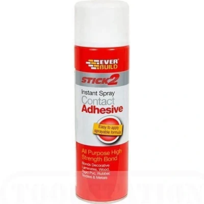 Afbeelding van Everbuild Stick 2 alle doeleinden hoge binding sterkte contact spuitlijm, 500 ml