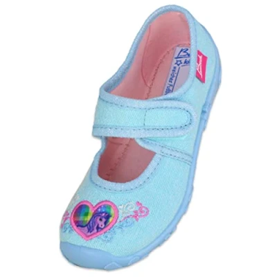 Afbeelding van Beck Darling Pantoffels voor meisjes, Blauw lichtblauw 04., 34 EU