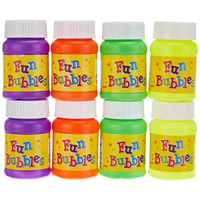 Afbeelding van Baker Ross Mini zeepbellen (8 stuks).