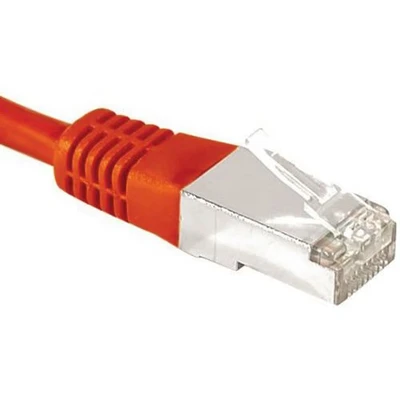 Afbeelding van EXC 859541 RJ45 Mannelijk naar Full Copper Cat.6a F/UTP Patchkabel Rood