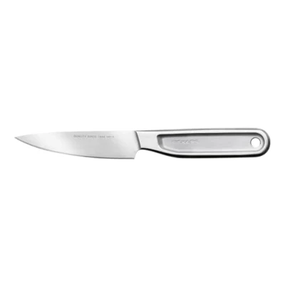 Afbeelding van Fiskars All Steel Schilmes 10 cm Voor Groente en Fruit Fins design