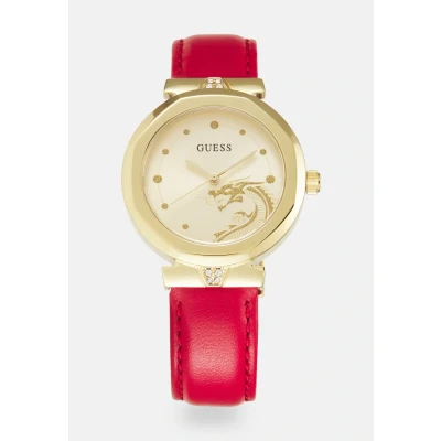 Afbeelding van Guess Rumour Horloge goldcoloured, Dames, Maat: One Size, Gold/coloured