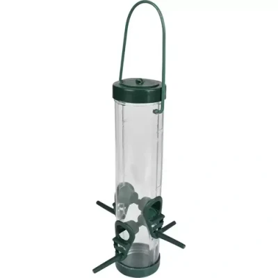 Afbeelding van Vogelvoederbak Vogels Tuin balkon Voerbak vogel Voedersilo