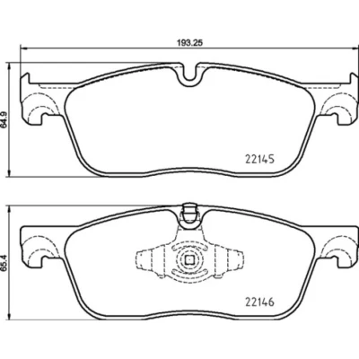 Afbeelding van Brembo Remblokset P 44 026