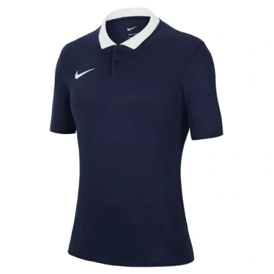 Afbeelding van Nike Dames Short Sleeve Polo W Nk Df Park20 Ss, Obsidiaan/Wit/Wit, CW6965 451, M