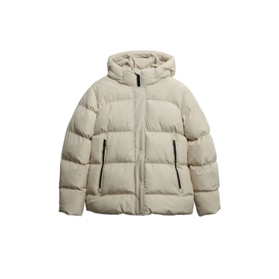 Afbeelding van Superdry Hooded 5 Baffle Sports Puffer Jas Dames Maat 12