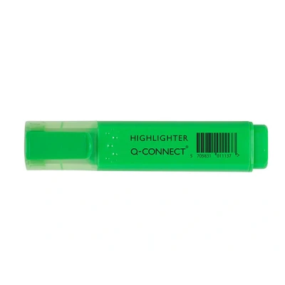 Afbeelding van Q connect Markeerstift, Groen Markeerstift