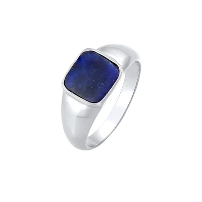 Afbeelding van Elli Statement Ring, Dames, Maat: 54, Silber coloured